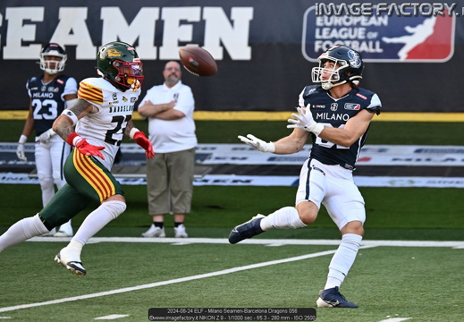 2024-08-24 ELF - Milano Seamen-Barcelona Dragons (57-36)